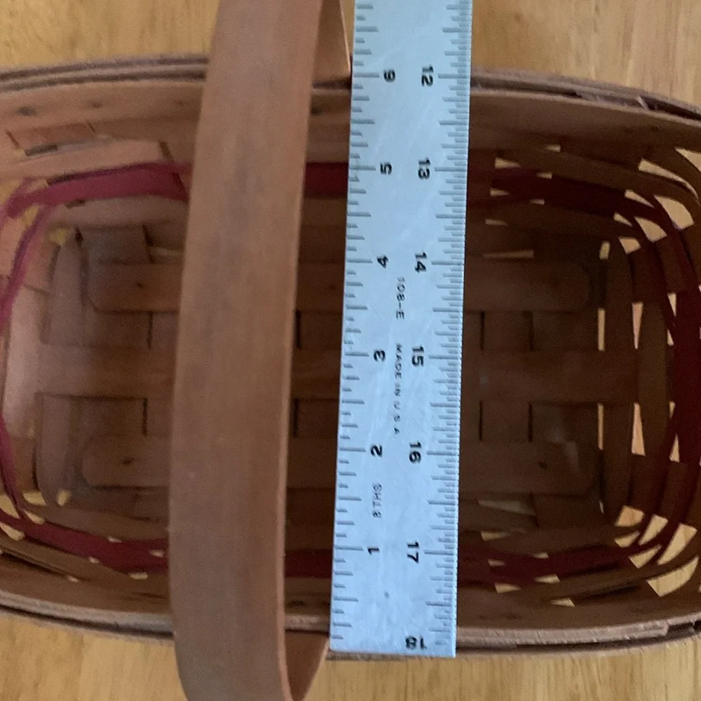 Longaberger 1990 Gingerbread Basket Vintage
